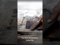 Butcher Cleaver Restoration - Rusty cleaver | #shorts #ytshorts #trending