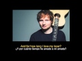 Ed Sheeran - I'm A Mess HD (Sub español - ingles)