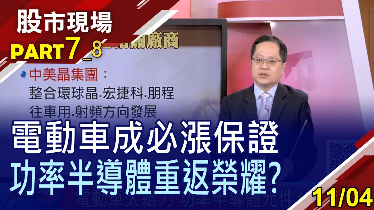 大家都在搶作功率半導體 辛耘強攻sic飆漲 力智今年以100元掛牌竟漲到695元 20211104 第7 8段 股市現場 曾鐘玉 李冠嶔 Youtube