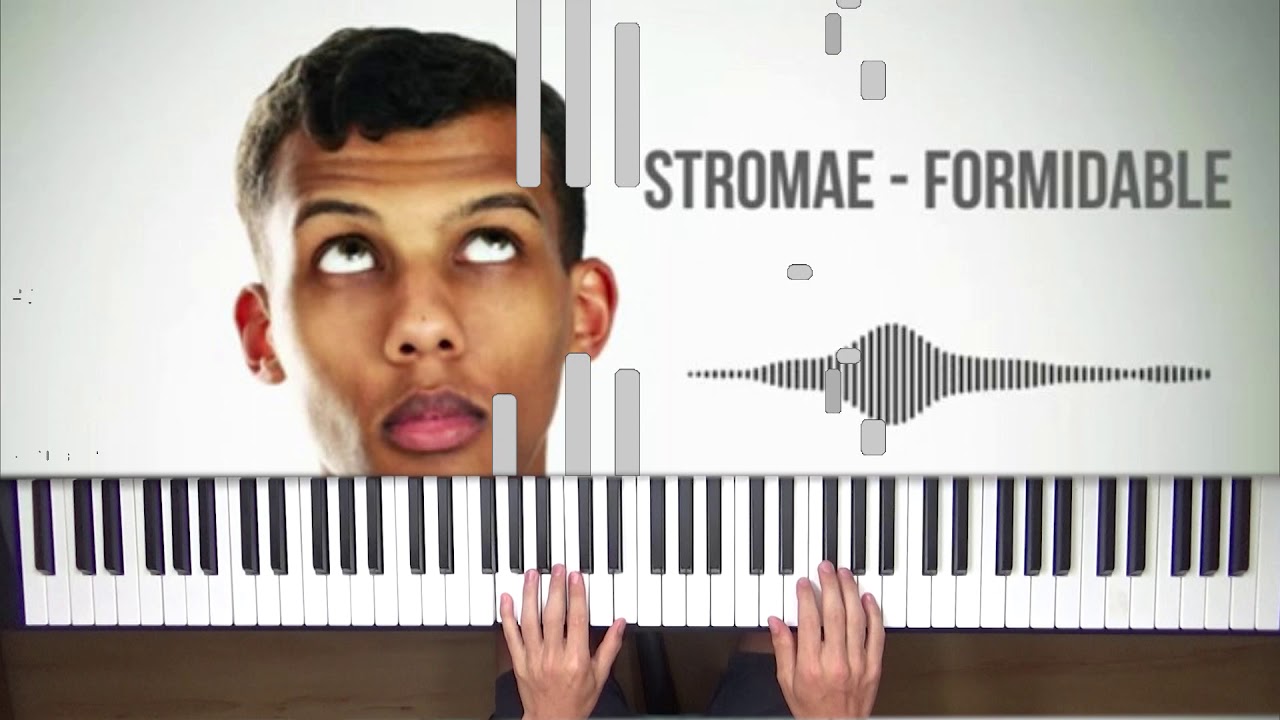 Стромае формидабле перевод. Стромае формидабле. Стромэ Фомидабл. Alors on Danse на пианино. Stromae на пианино.