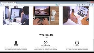 How to create a Company or Business Website in onepage using Html and Css Part-4