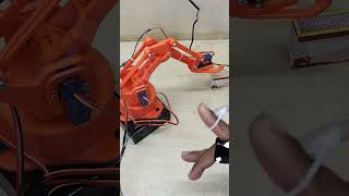 Hand Gesture Controlled Robotic Arm