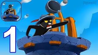 Stickman Catapult - Gameplay Walkthrough Part 1 Stickman Archer Army Commander (iOS,Android) screenshot 5