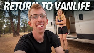 BACK TO VAN LIFE USA (reuniting with our tiny home)