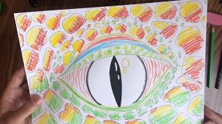 Art Lesson 12 Dragon Eye Art with Miss Alicia