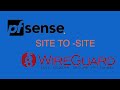 pfSense 2.5.0 WireGuard Site-to-Site VPN