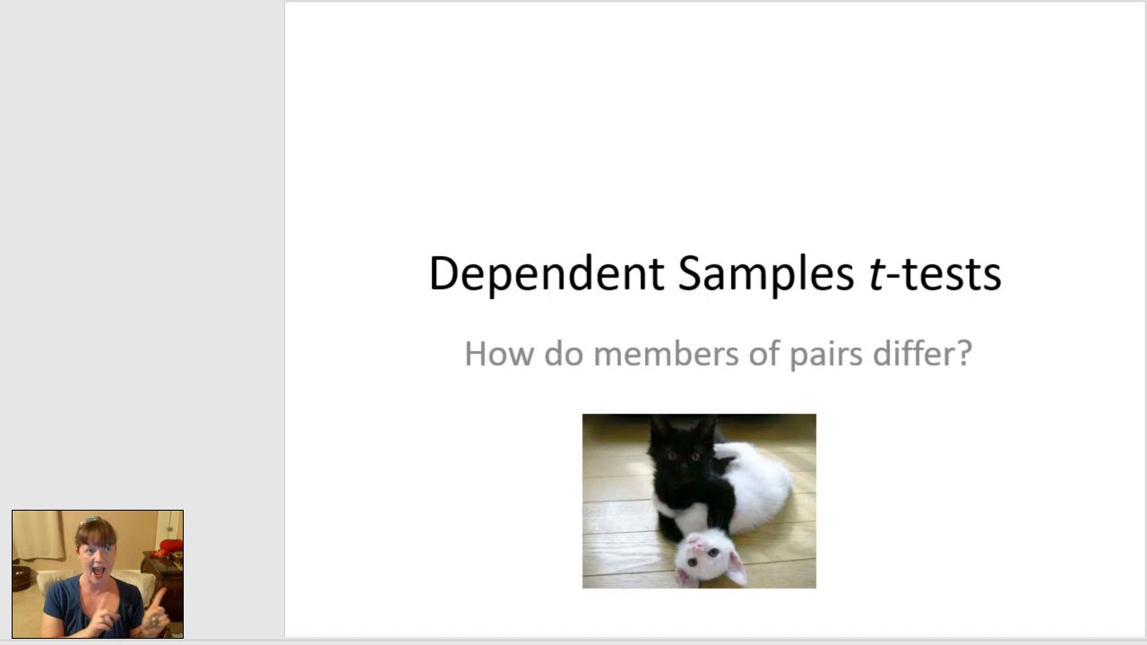 Dependent Samples t test