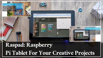RasPad Raspberry Pi Tablet For Your Creative Projects