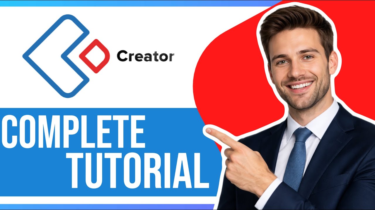 FULL Zoho Creator Tutorial | Build Apps In Seconds - YouTube