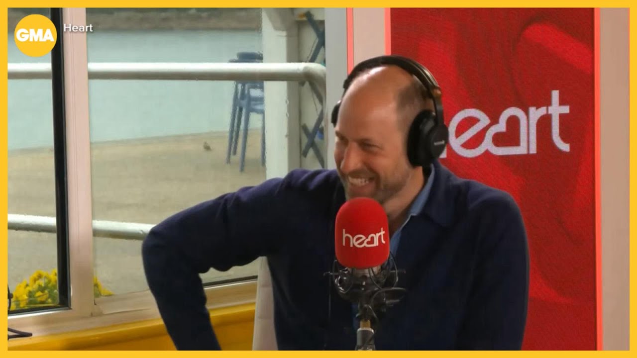 Prince William gives insight into family life on Heart Breakfast radio show