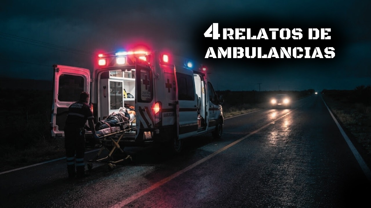 4 HISTORIAS DE TERROR DE AMBULANCIAS DE MEXICO