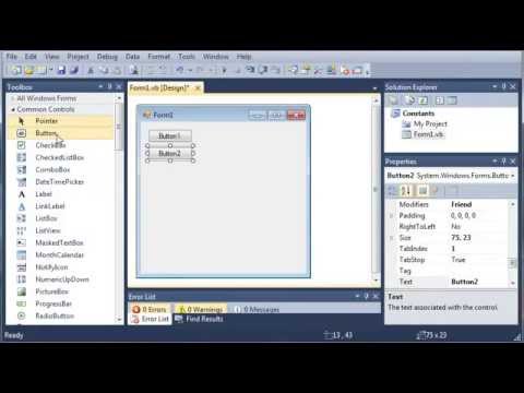 Visual Basic - 51 - Constants