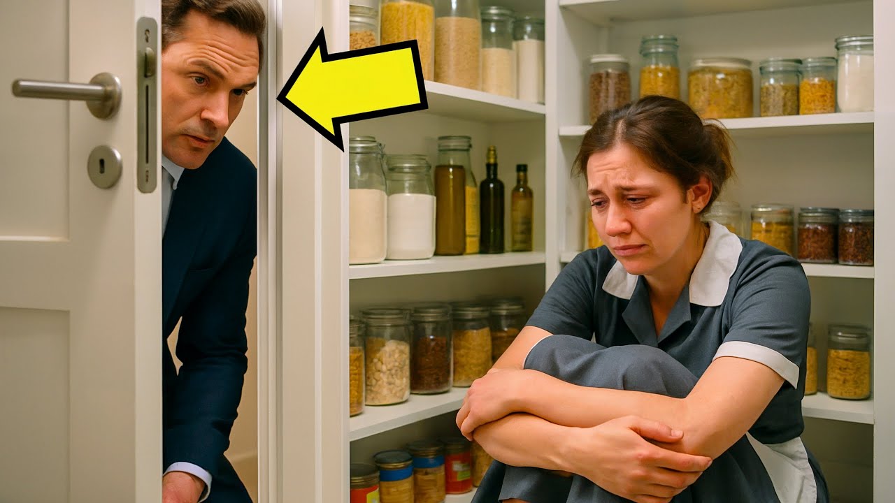 MILLIONNAIRE SURPREND SA FEMME DE MÉNAGE EN PLEURS… ET SON GESTE CHANGE SA VIE