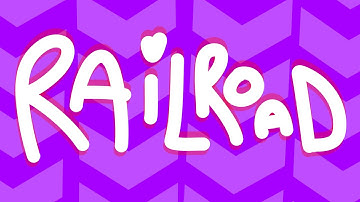 Railroad by notcerulean (me) (full layout preview) | Geometry Dash