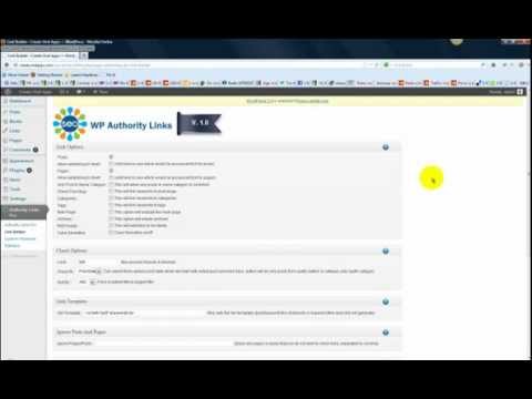 Internal Backlink Builder - WP Authority Links