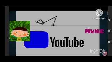 The new YouTube logo - industrial robot in action in blue highers 