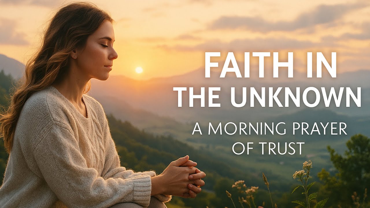 Faith in the Unknown — A Morning Prayer of Trust - YouTube