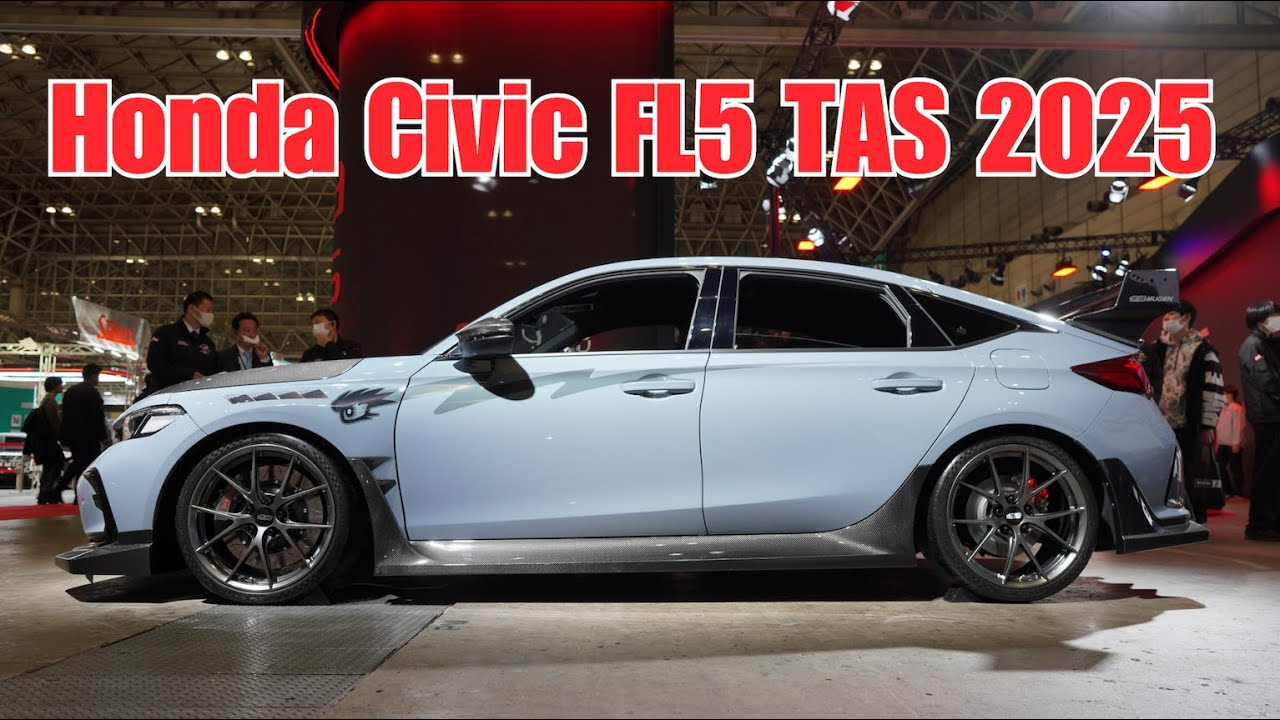 All Honda Civic FL5 Line Up Tokyo Auto Salon 2025! - YouTube