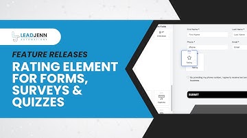 Rating Element for Forms, Surveys & Quizzes