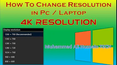 How to Change Resolution in PC / Laptop | How To Change PC Screen Resolution | How To Change Screen