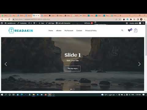 How to make hero slider with wordpress ( Fade animation ) || Easy Steps