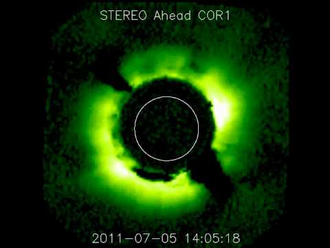 Cometa desde STEREO COR1