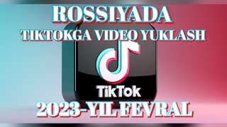 ROSSIYADA TIKTOKGA VIDEO YUKLASH #utkirxorazm #muhimxabar #blogger