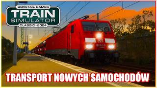 Transport nowiutkich samochodów | BR 189 Expert | Train Simulator Classic po polsku | symulator