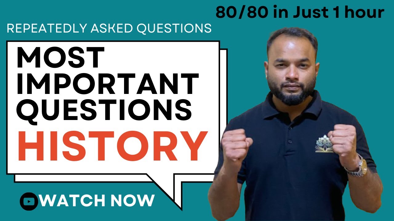 Class 10th History Most Important Questions || Class 10th || Repeatedly Asked Question's by CBSE