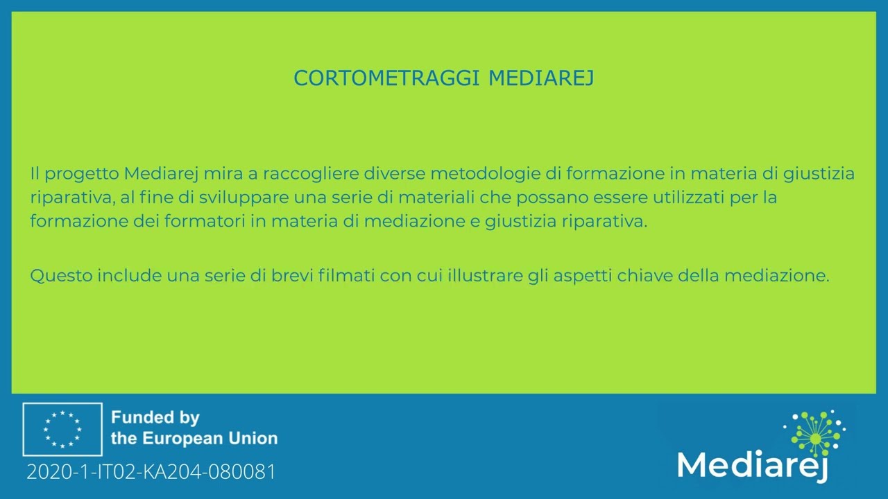 Introduzione alla mediazione umanistica