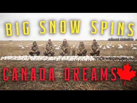 BIG SNOW SPINS!