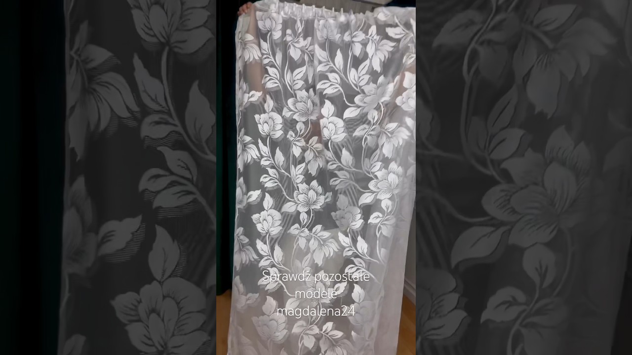 Wyprzedaż Firan gotowych na taśmie 