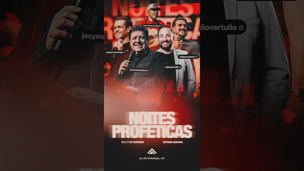 Culto ao Vivo Noites Proféticas  | 17/02/2026 | Pr. Victor Hugo