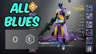 King's Fall in BLUE RARITY Gear...