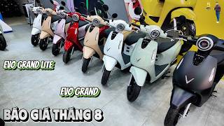 QUICK QUOTE: VinFast Evo Grand & Evo Grand Lite August 2026 ▶ 8-16% OFF 🔴 MOTORCYCLE PRICE VLOGS