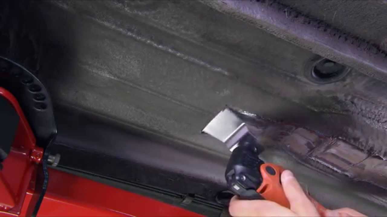 Unterbodenschutz entfernen mit dem FEIN MultiMaster - YouTube