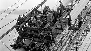 The 80-ton Machine That Built Every Bridge In America And Kept The Men From Plunging To Their Death