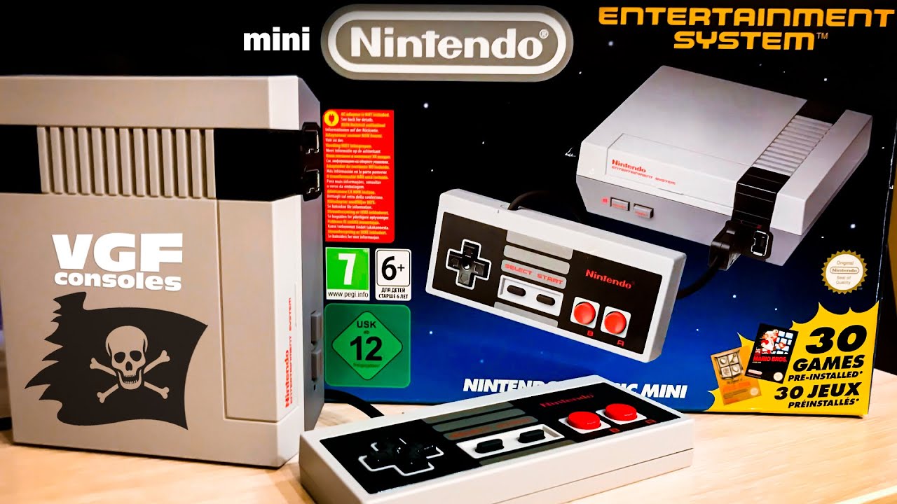 Прошивка mini NES (SNES идентично)