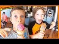 DB COOPER MYSTERY CLUE HUNTING AT ICE CREAM SHOP!