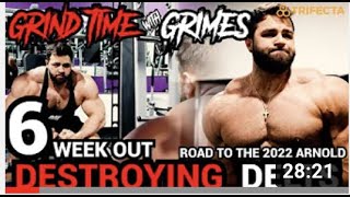 TRIFECTA/Regan Grimes Series: FULL SHOULDER WORKOUT ARNOLD CLASSIC PREP 6 WEEKS OUT