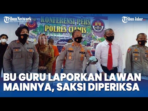 UPDATE Video Asusila Guru di Ciamis, Bu Guru LI Laporkan Lawan Mainnya, Polres Sudah Periksa 5 Saksi