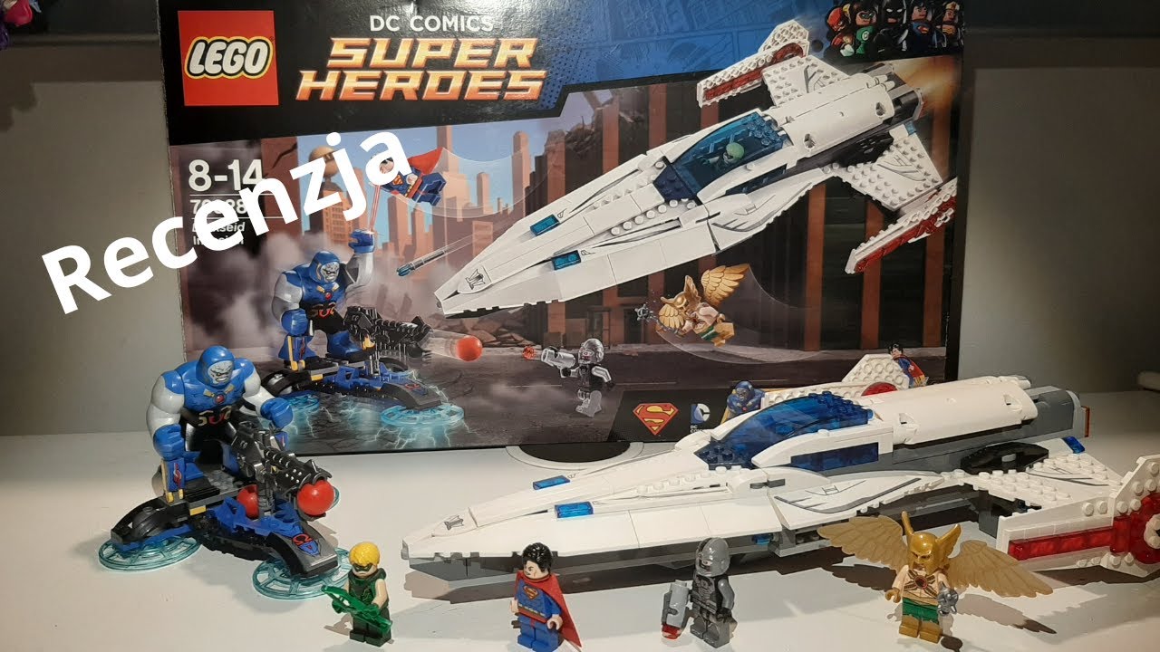Lego Dc Comics Super Heroes Inwazja Darkseida 76028 - YouTube