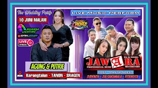 Live JAWARA MUSIC - CADAZ audio - Wedding Party &quot;AGUNG &amp; PUTRIE&quot; - Tanon 10 Juni 2023