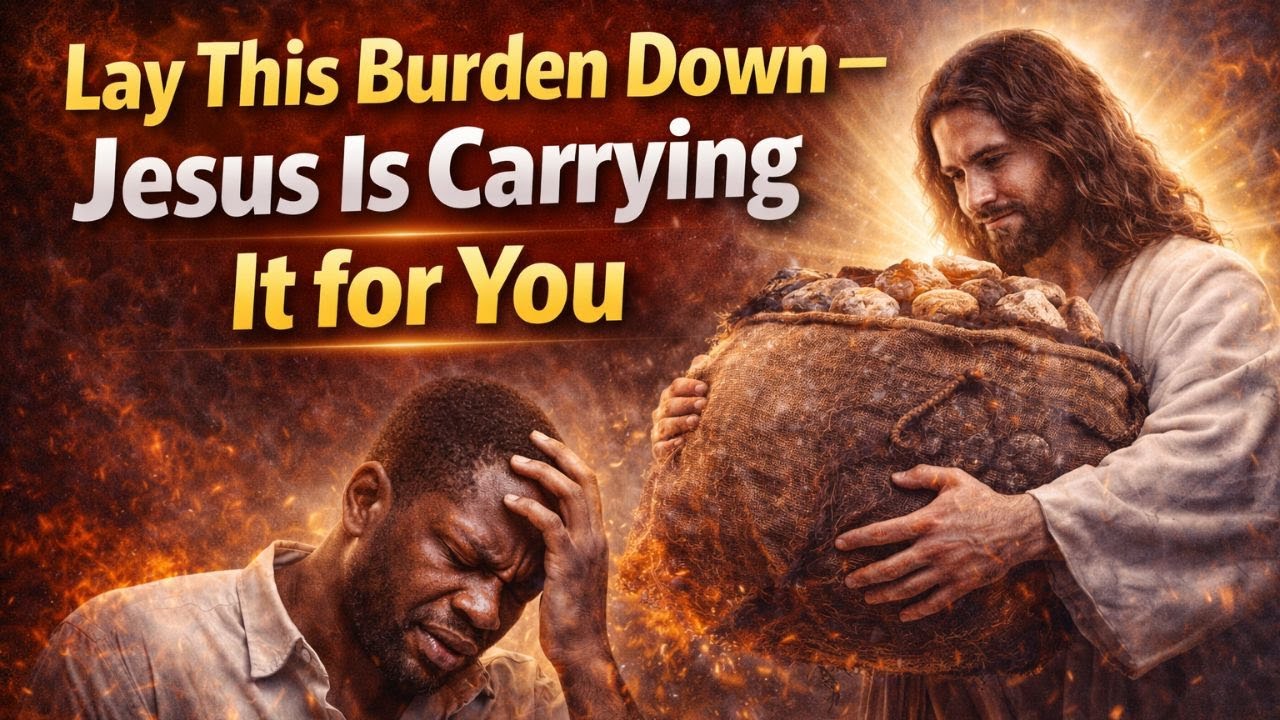 Lay This Burden Down — Jesus Is Carrying It for You