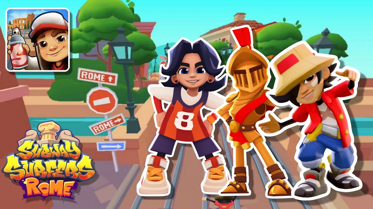 Subway Surfers Rome 2026 NEW UPDATE with Enzo, Soul & Saru - Run the stunning Eternal City! 🛵✨🍕