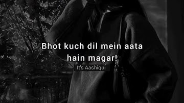 New Sad Shayari WhatsApp Status Video 2022 | Love Poetry Status | Tik Tok Shayari Status
