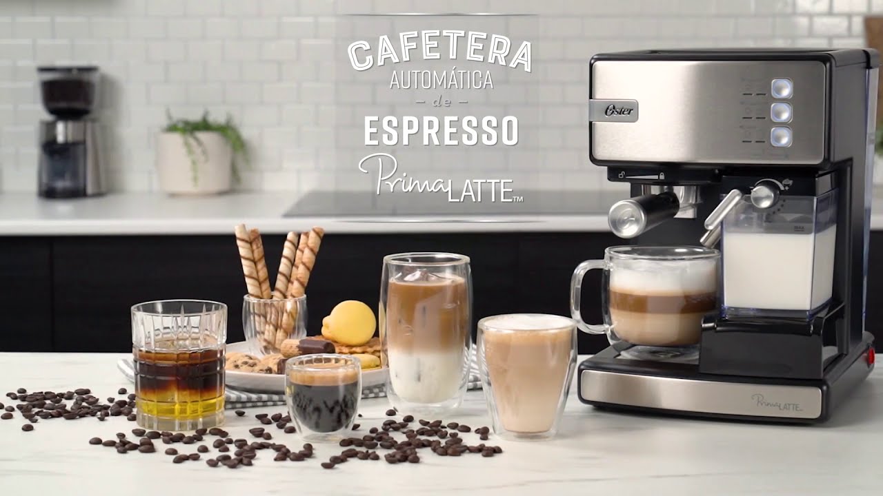 Preparamos café con cápsulas Dolce Gusto en la Cafetera PrimaLatte I Oster®  - YouTube