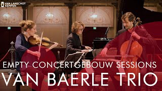 Van Baerle Trio - Beethoven: Pianotrio in D, op. 70, nr. 1 'Geister' - Empty Concertgebouw Sessions