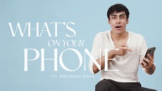 Khushhal Khan Reads Out A Message From His Mom | What’s On Your Phone | Mashion