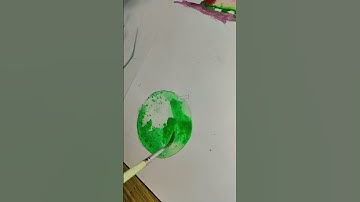 Green apple 🍏#videoviral #ytshortsvideo #green #apple #greenapples #panting #watercolor